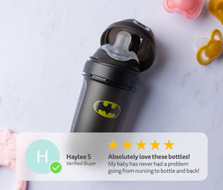 Dubbel Anti-kolik Nappflaska LT 240 ml Batman