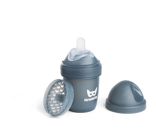 Dubbel Anti-kolik Nappflaska 140 ml Iron Blue